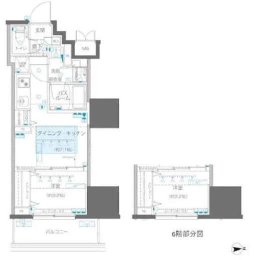 ZOOM信濃町 5階 27.54㎡