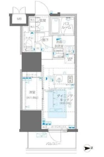ZOOM信濃町 6階 27.91㎡