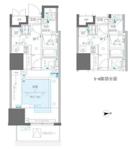 ZOOM信濃町 5階 28.08㎡