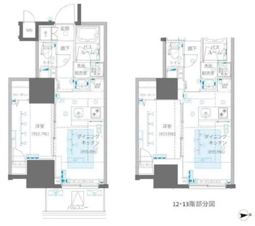 ZOOM信濃町 12階 31.14㎡