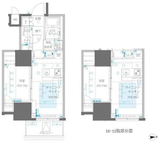 ZOOM信濃町 7階 31.14㎡