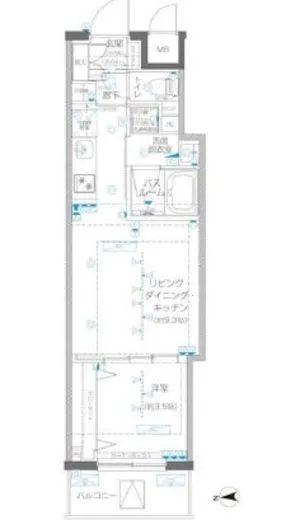 ZOOM信濃町 3階 31.26㎡