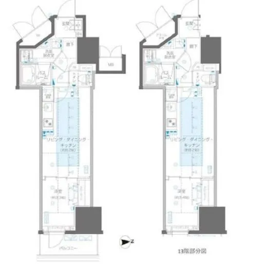 ZOOM信濃町 13階 32.1㎡