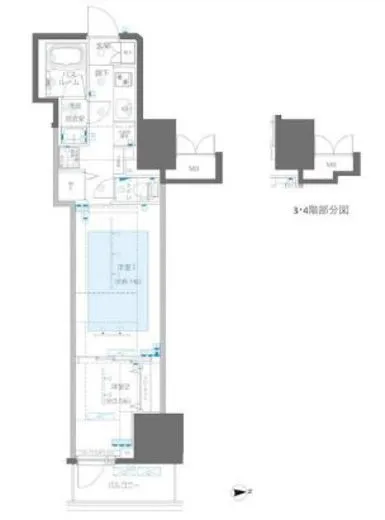ZOOM信濃町 3階 36.99㎡