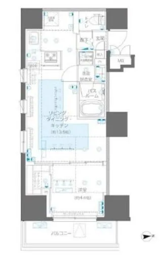 ZOOM信濃町 6階 41.39㎡