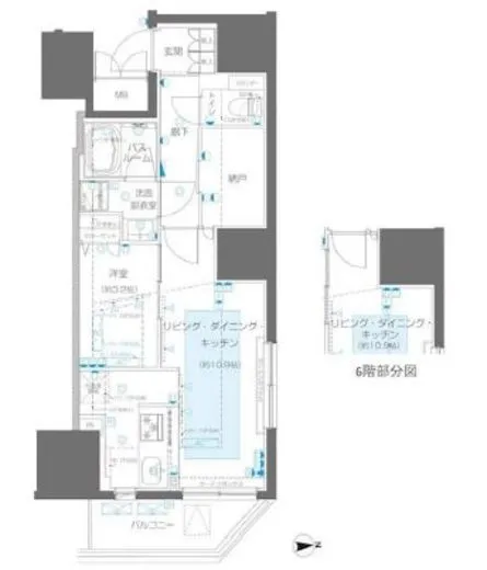 ZOOM信濃町 7階 43.34㎡