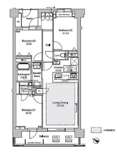ソアラノーム荻窪天沼 5階 70.08㎡