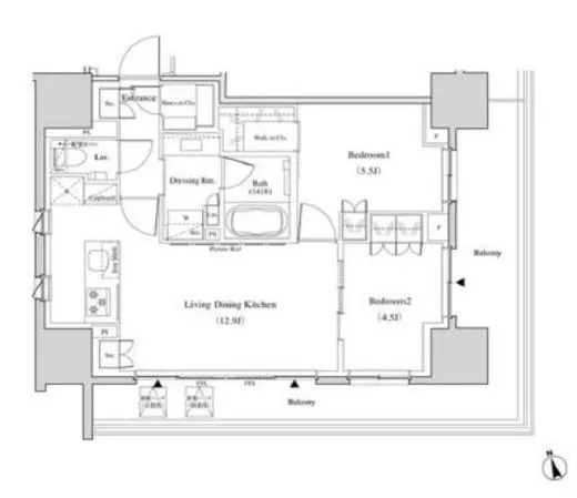 ザ・パークハビオ北千住 604