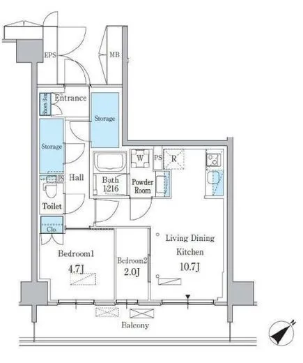 パークアクシス品川南大井パークフロント 346