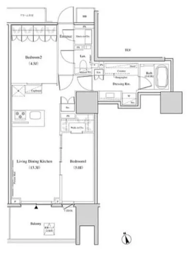 ザ・パークハビオ北千住 1102