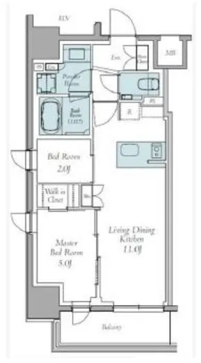 クレストコート東中野 301