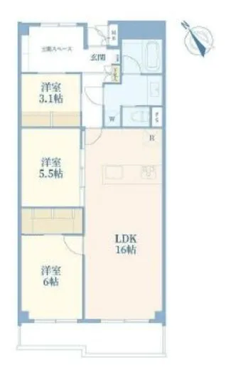 北品川ホームズ 12階 76.99㎡