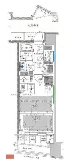 プラウド渋谷東 8階 31.34㎡