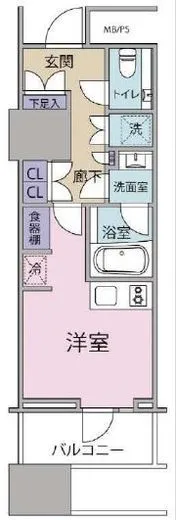 三田ガーデンヒルズ　ノースヒル 13階 29.34㎡