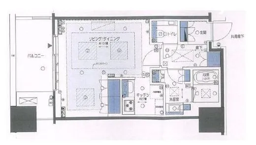 麻布台ヒルズレジデンスB 21階 44.65㎡