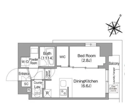 コンフォリア・リヴ新中野SOUTH 1004