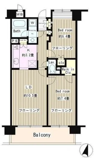 TRIADE (トリアード) 8階 58.01㎡