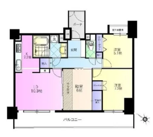 クレッセント中野パークフロント 402