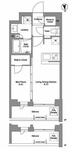コンフォリア戸越公園 208