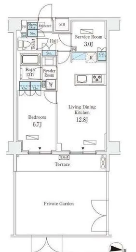 ラティエラ中野新井 103