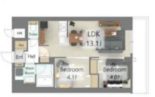 S-RESIDENCE王子enable (エスレジデンス王子イネーブル) 503