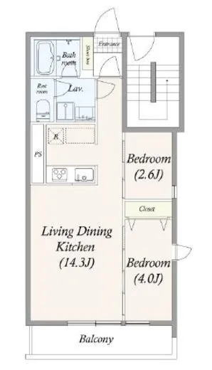 GRAN PASEO 三宿 (グランパセオ三宿) 402