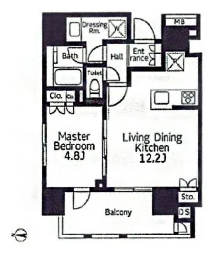 サンウッドフラッツ神田神保町 12階 41.54㎡