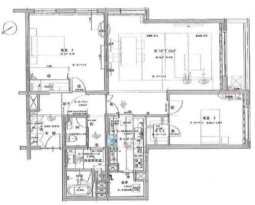 表参道シティハウス 3階 125.77㎡