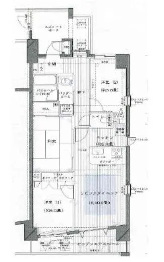 グランシティ目白台 2階 65.3㎡