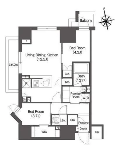 コンフォリア東上野 1501