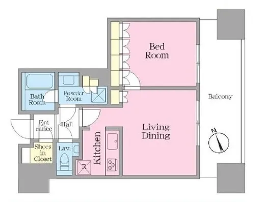 麻布台ヒルズレジデンスB 21階 55.36㎡