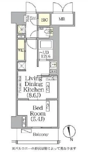 ザ・パークハビオ神楽坂レジデンスＳｏｕｔｈ 819
