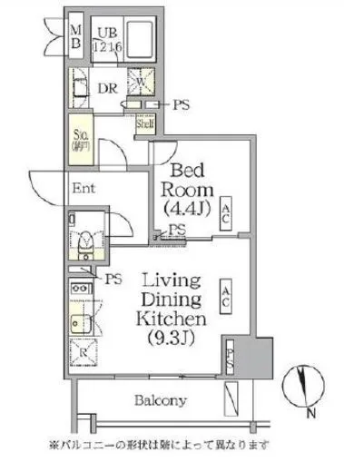 ザ・パークハビオ神楽坂レジデンスＳｏｕｔｈ 1016