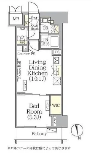 ザ・パークハビオ神楽坂レジデンスＳｏｕｔｈ 622