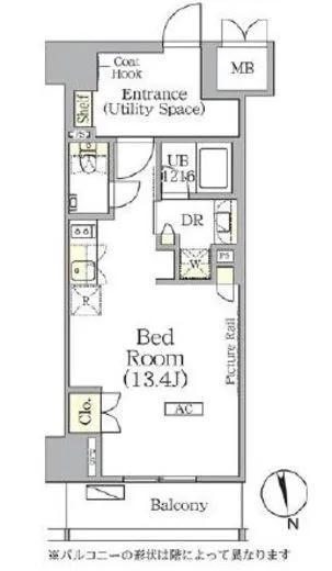 ザ・パークハビオ神楽坂レジデンスＳｏｕｔｈ 817