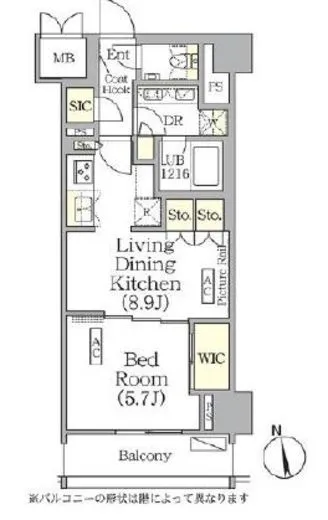 ザ・パークハビオ神楽坂レジデンスＳｏｕｔｈ 1008