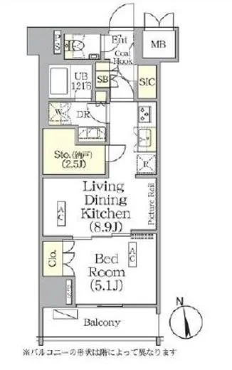 ザ・パークハビオ神楽坂レジデンスＳｏｕｔｈ 1007