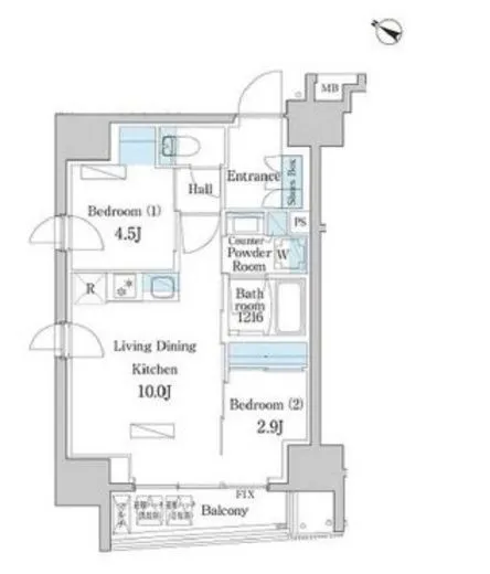 デュオフラッツ日本橋水天宮 1001