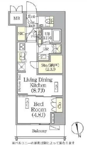 ザ・パークハビオ神楽坂レジデンスＳｏｕｔｈ 1026