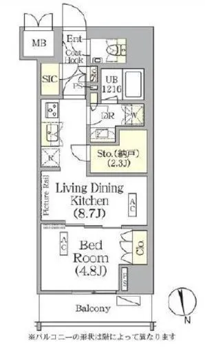 ザ・パークハビオ神楽坂レジデンスＳｏｕｔｈ 426
