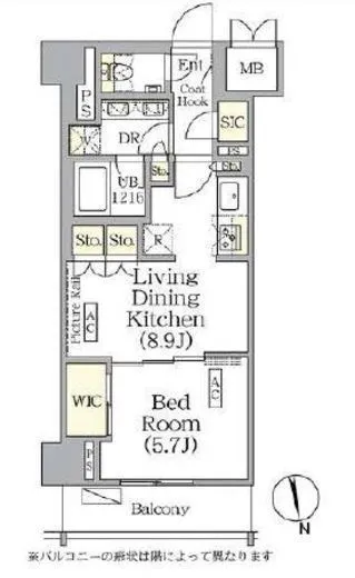 ザ・パークハビオ神楽坂レジデンスＳｏｕｔｈ 625