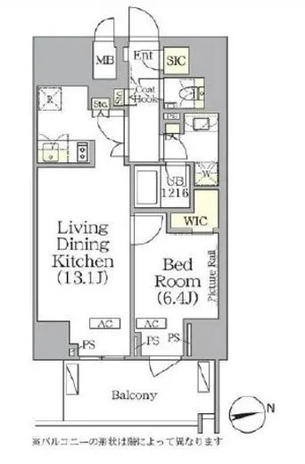 ザ・パークハビオ神楽坂レジデンスＳｏｕｔｈ 1015