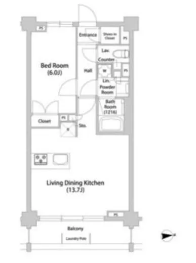 ＴＥＬＬＵＳ八幡山 119