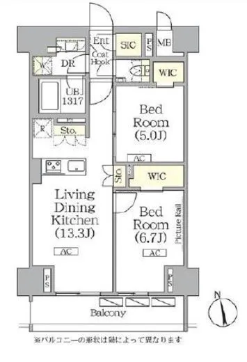 ザ・パークハビオ神楽坂レジデンスＳｏｕｔｈ 1006