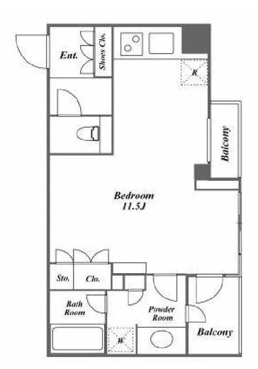アトラス江戸川アパートメント 1階 30.52㎡
