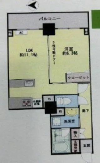 アイタウン・レピア 9階 43.21㎡