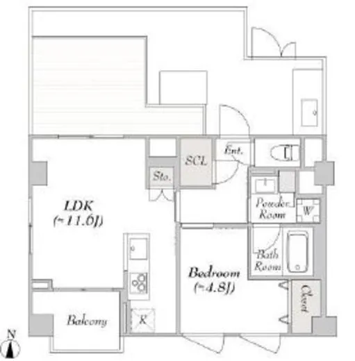 ルミーク北千住 501