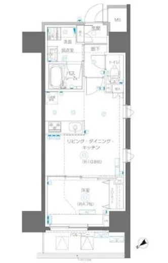 アルファレジデンシア南千住 3階 40.14㎡