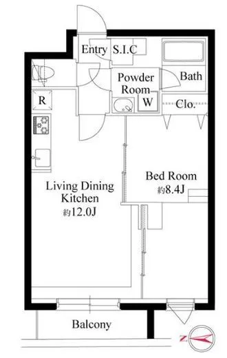 グランパセオ代々木上原Ⅱ 202