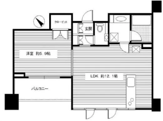 アトラス大塚南フラットコート 8階 40.38㎡